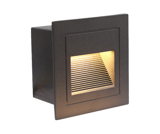 درج سلم شباك مربع كبير اسود