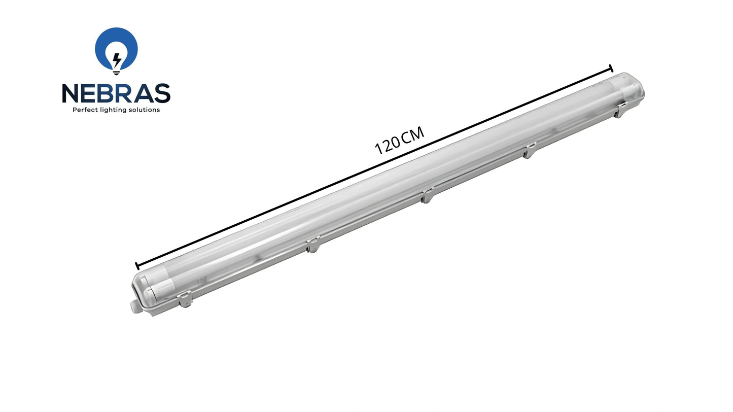 كشاف باتن T5 تجميع 120سم ابيض ايكو لينك