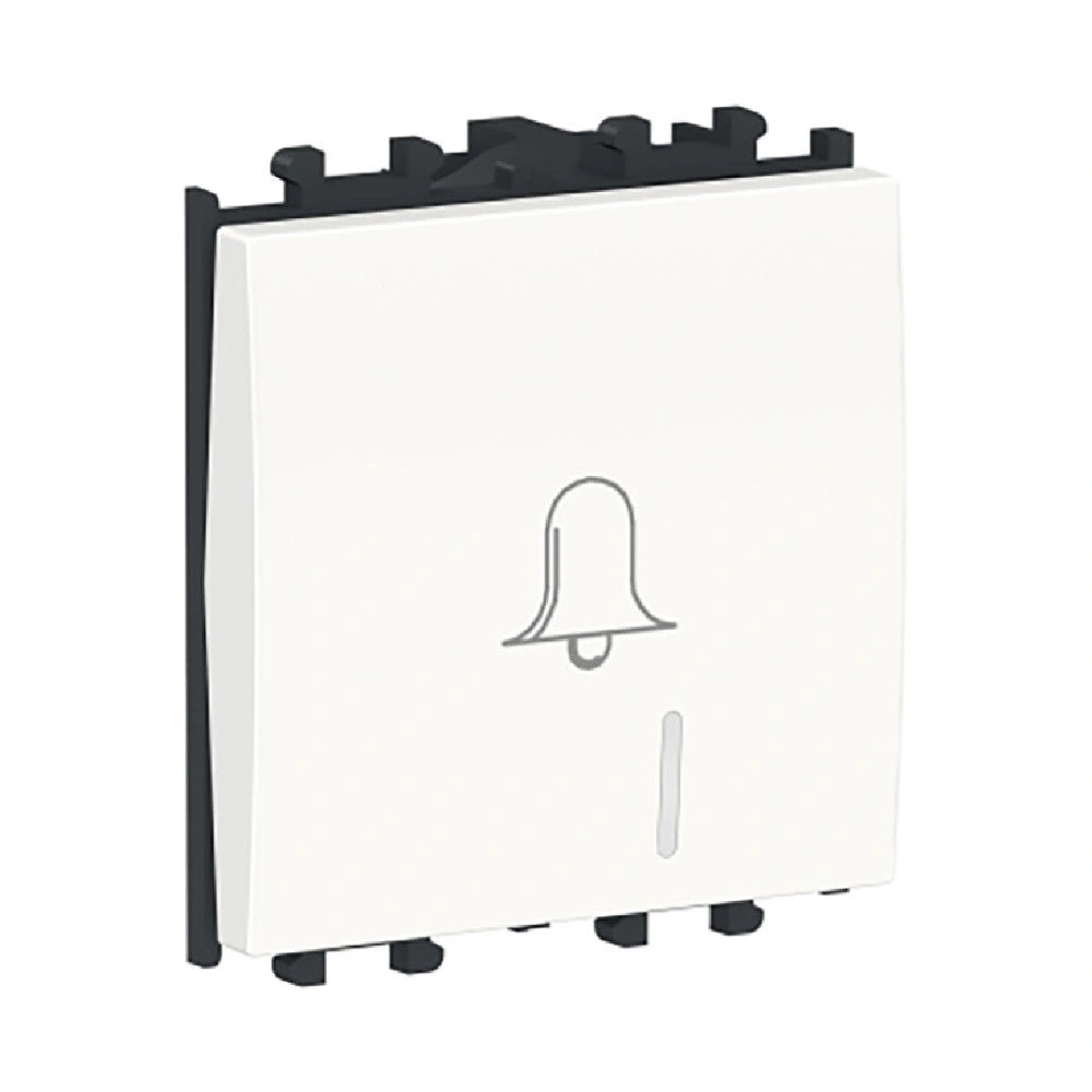 زر جرس عريض بلمبه أبيض - LMR1402001