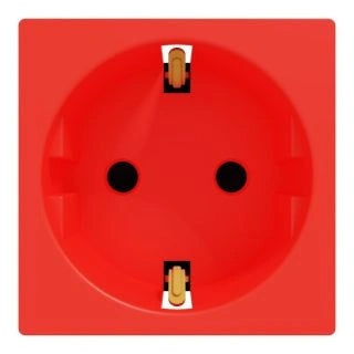 بريزه مجوفه 16 امبير أحمر - M3TB426_UPS_GR